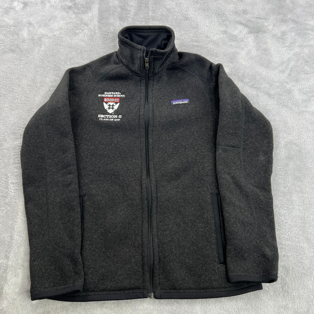 Patagonia Better Sweater Fleece Jacket XS Grey Women Harvard Business School HBS